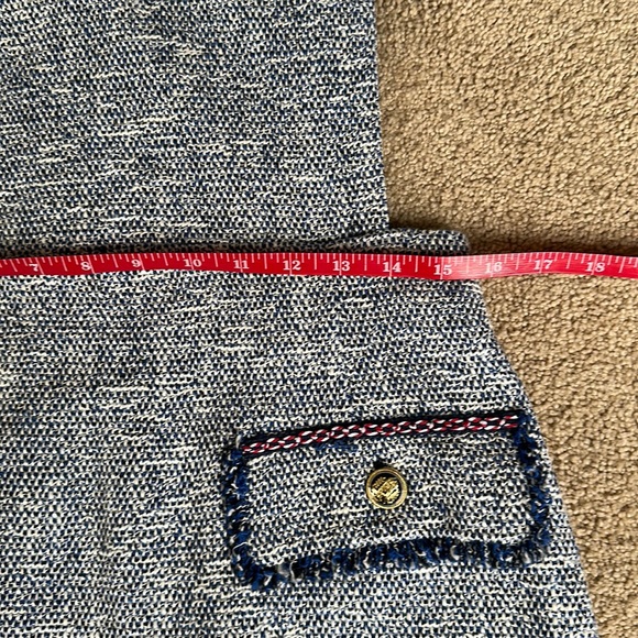 Zara blue tweed mini dress - Picture 12 of 15